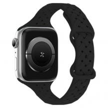 A-One Brand - Apple Watch Ultra 2 (49mm) Armband Weave - Svart