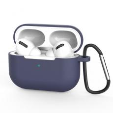 OEM - Silicone Soft Nyckelring Skal AirPods Pro - Blå