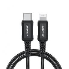 Acefast - Acefast MFI USB Typ-C Till Lightning Kabel 30W 1.8m - Svart