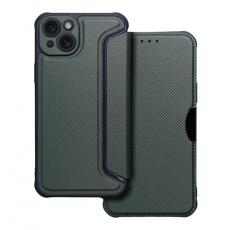 A-One Brand - iPhone 15 Plus Plånboksfodral Razor Holster - Mörkgrön