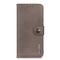 KHAZNEH - KHAZNEH Textured PU Lder Plnboksfodral Xiaomi 12 Pro - Gr