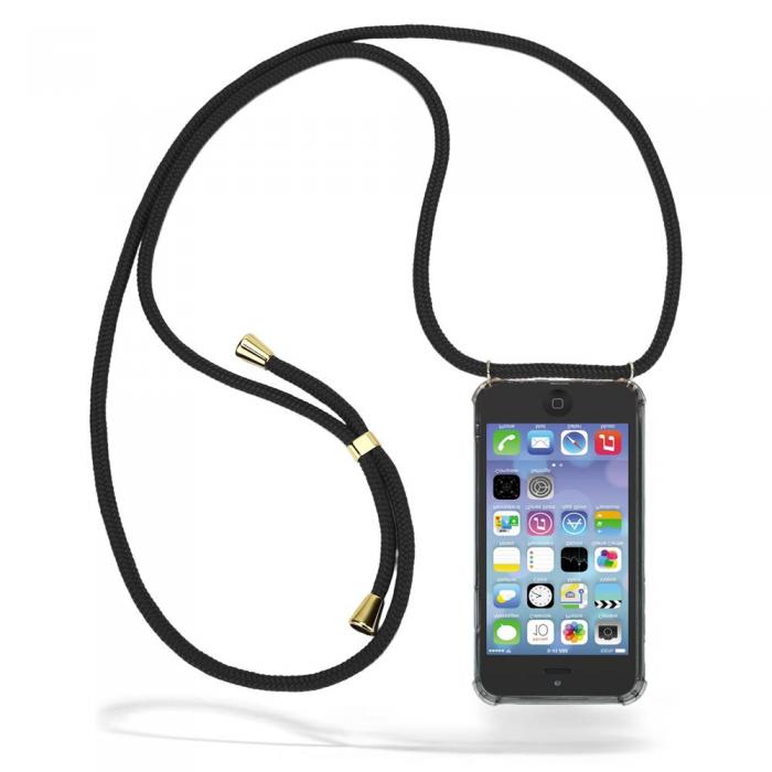 CoveredGear-Necklace - Boom iPhone 11 Pro Max skal med mobilhalsband- Black Cord