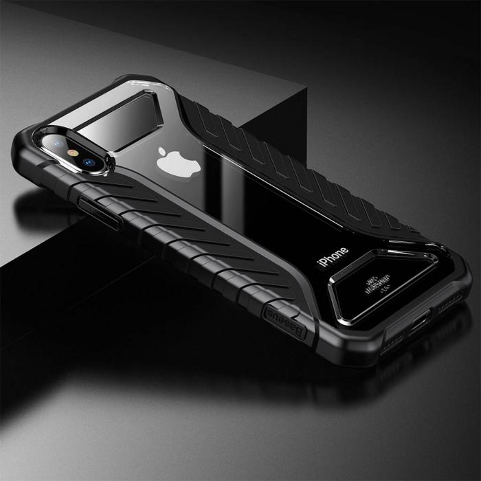 UTGATT4 - Baseus Michelin Case fr iPhone XS Max - Svart