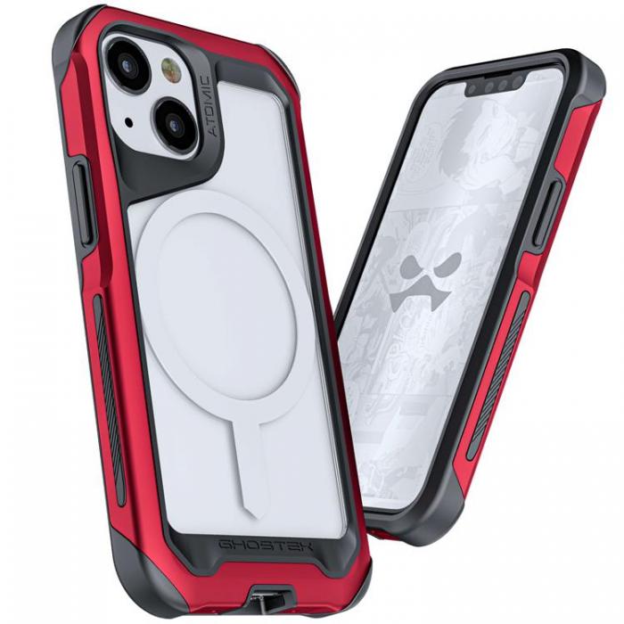 UTGATT5 - Ghostek Atomic Slim Metal MagSafe Skal iPhone 13 Mini - Rd