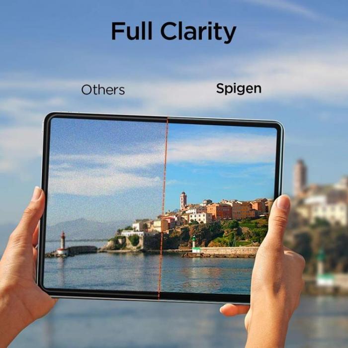 Spigen - Spigen Hrdat Glas Skrmskydd iPad Pro 12.9 (2020/2021/2022) - Transparent