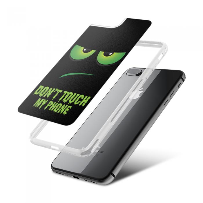 UTGATT5 - Fashion mobilskal till Apple iPhone 8 Plus - Don't touch my phone
