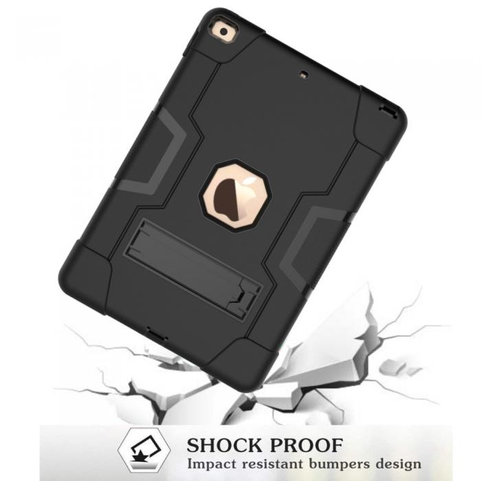 A-One Brand - ShockProof TPU Skal med Stativfunktion fr iPad 10.2