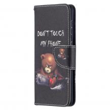 A-One Brand - Plånboksfodral till Samsung Galaxy S21 Plus - Don't Touch My Phone