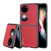 Dux Ducis - Dux Ducis Huawei P50 Skal Fino Nylon - Röd