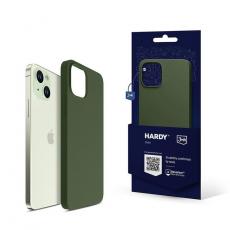 3MK - 3MK iPhone 15 Mobilskal Magsafe Hardy Silikon - Alpine Grön