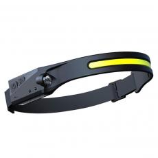 A-One Brand - LED Head Lamp IPX4 12000 mAH - Svart