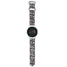 Hello Kitty - Hello Kitty Galaxy Watch 6 Classic (47mm) Band Heads & Stripes