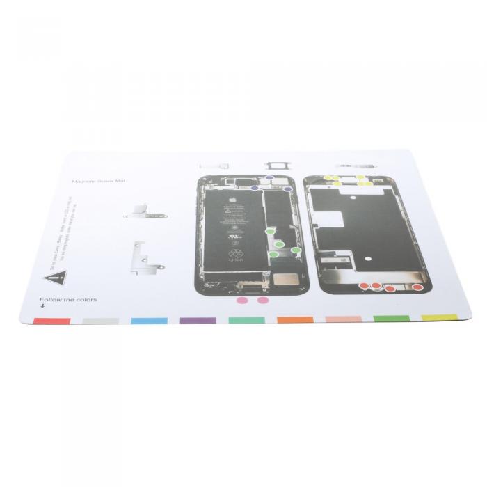 A-One Brand - Magnetisk skruvmatta till iPhone X