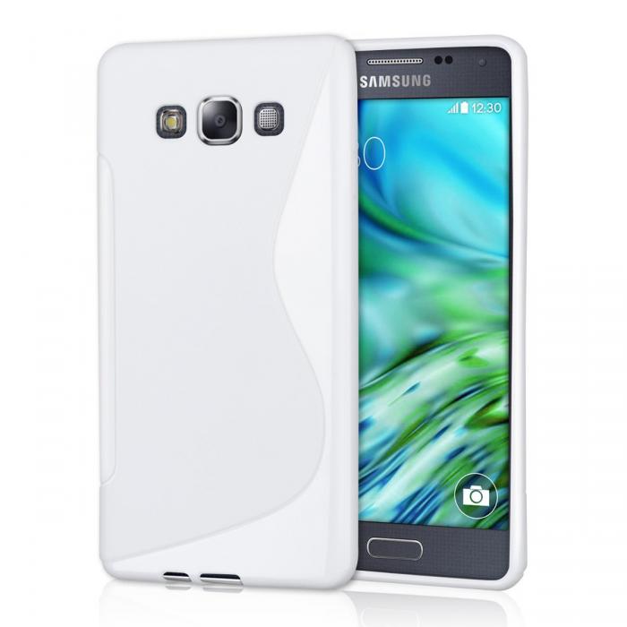 UTGATT5 - Flexicase Skal till Samsung Galaxy A7 - Vit