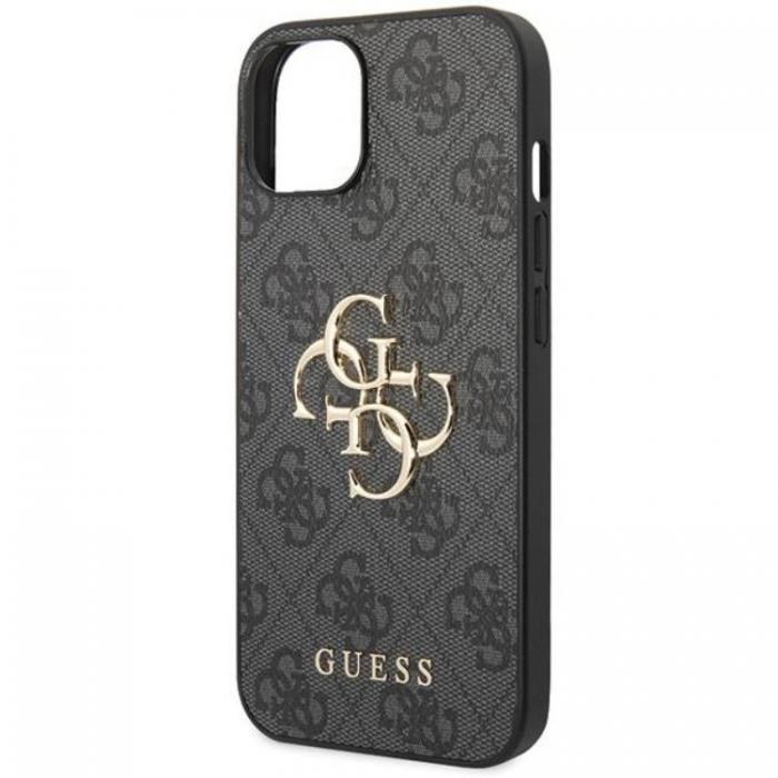 Guess - Guess iPhone 15 Mobilskal 4G Big Metal Logo - Gr
