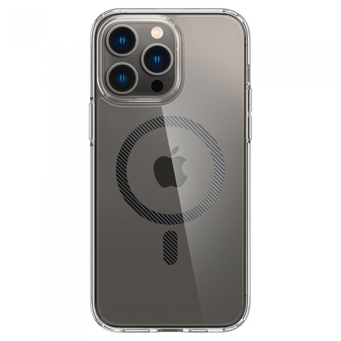 Spigen - Spigen iPhone 14 Pro Max Magsafe Skal Ultra Hybrid - Carbon Fiber