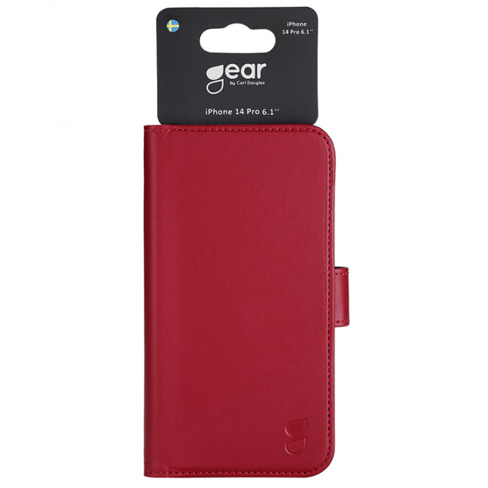 GEAR - GEAR iPhone 14 Pro mobilfodral - Rd