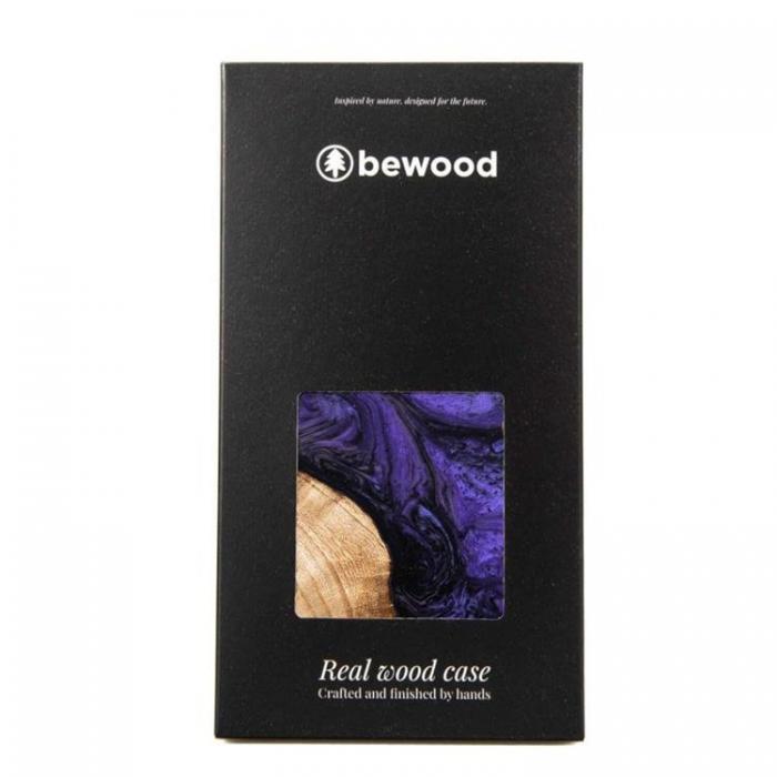 Bewood - Bewood iPhone 13 Mobilskal Magsafe Unique Voilet - Svart