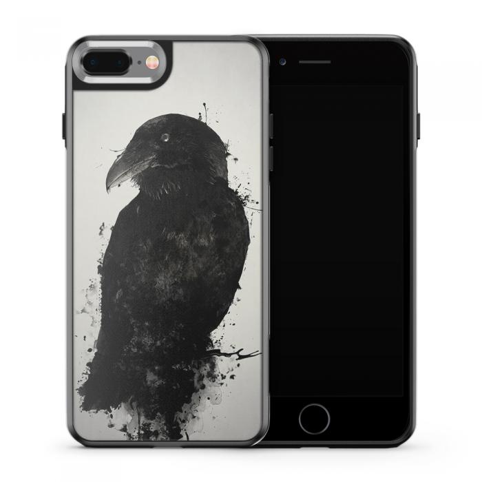 UTGATT5 - Fashion mobilskal till Apple iPhone 8 Plus - The Raven