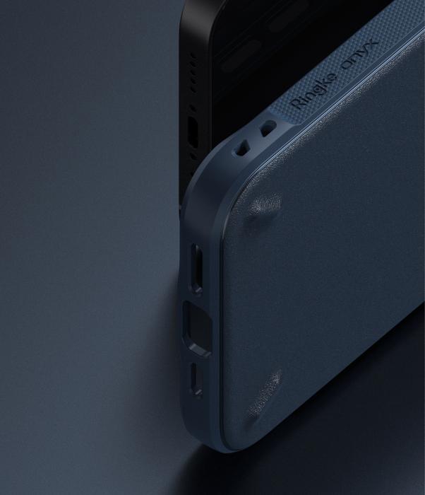 UTGATT5 - Ringke Onyx Durable Skal iPhone 13 Mini - Marinbl