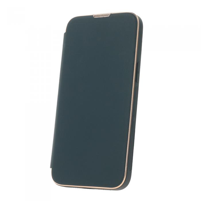 OEM - Guldram Magnetfodral iPhone 13/14 Mrkgrn