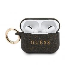 Guess&#8233;Guess Silicone Glitter Skal AirPods Pro - Svart&#8233;