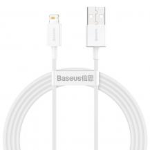 BASEUS - Baseus Superior Lightning USB Kabel 1.5 m - Vit