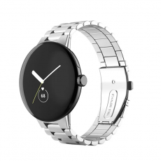 A-One Brand - Google Pixel Watch Armband Stainless Steel - Silver