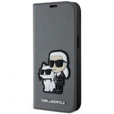 KARL LAGERFELD - Karl Lagerfeld iPhone 14 Plånboksfodral Saffiano Karl
