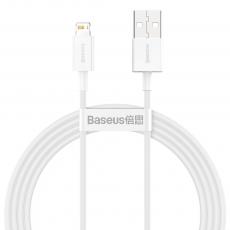 BASEUS - Baseus Superior Lightning USB Kabel 1.5 m - Vit