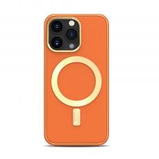 Boom of Sweden - BOOM iPhone 14 Pro Magsafe Läderskal - Orange