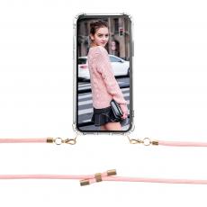 Boom of Sweden - Boom iPhone 13 Mini skal med mobilhalsband- Rope Pink