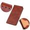 A-One Brand - Sony Xperia 5 IV Plnboksfodral kta Lder Crazy Horse - Brun