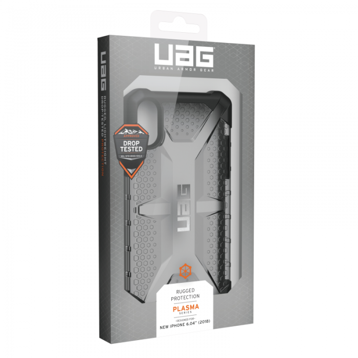 UTGATT5 - UAG Plasma Cover till iPhone XR - Ice
