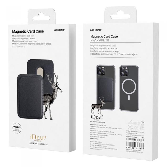 UTGATT5 - WK Design Magsafe Magnetic Korthllare Fr iPhone - Svart
