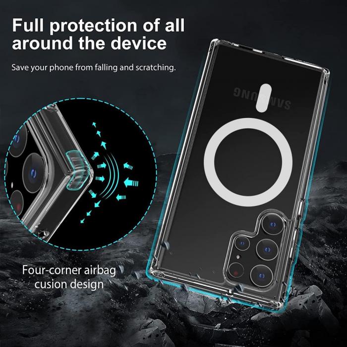 Boom of Sweden - BOOM Magsafe Skal Samsung Galaxy S22 Plus - Transparent