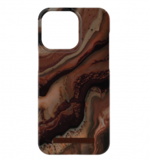 iDeal of Sweden - Ideal Of Sweden iPhone 15 Pro Max Mobilskal Dark Amber Marble