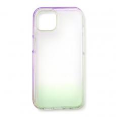 A-One Brand - iPhone 12 Pro Max Skal Aurora Neon Gel - Lila