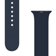 A-One Brand - Apple Watch 2/3/4/5/6/7/SE (45/44/42mm) Armband Silicon APS - Mörkblå