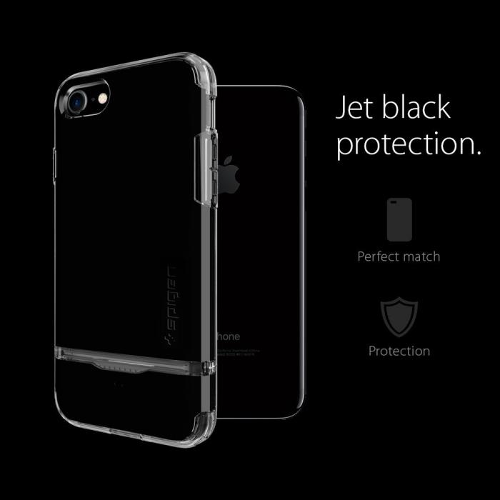 UTGATT5 - SPIGEN Flip Armor Skal till Apple iPhone 8/7 - Jet White