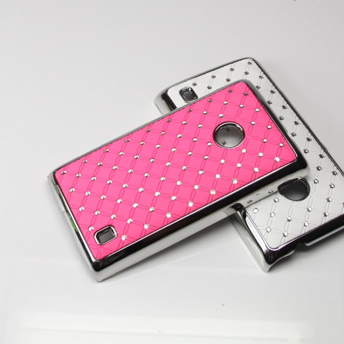 UTGATT4 - Diamante Skal till Nokia Lumia 520 (Rosa)