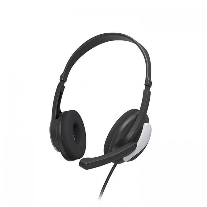 UTGATT1 - Hama Headset PC Office Stereo On-Ear HS-P100 V2 - Svart