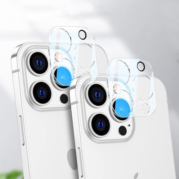 A-One Brand - [2-Pack] Kameralinsskydd i Hrdat Glas iPhone 13 Pro Max
