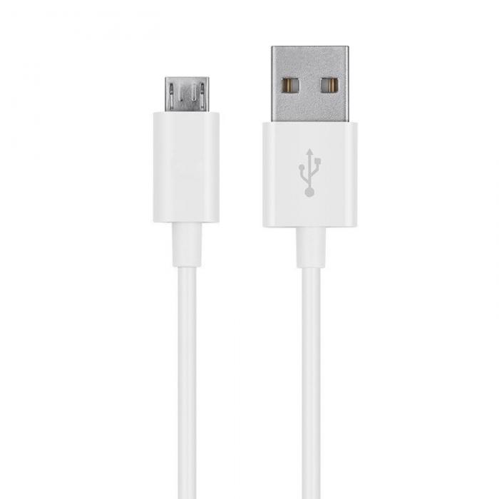 SiGN - SiGN USB-A till Micro-USB Kabel 2m - Vit
