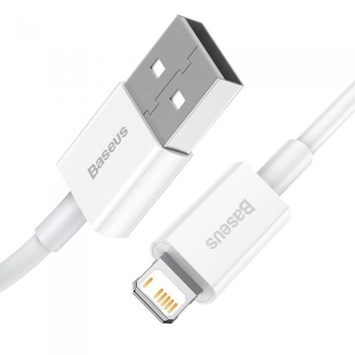 BASEUS - Baseus Superior Lightning USB Kabel 1.5 m - Vit