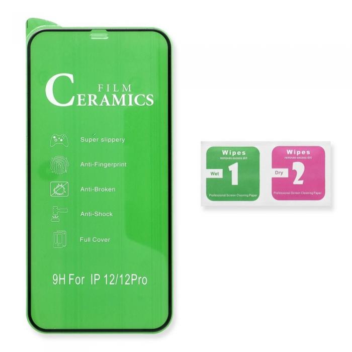A-One Brand - 5D Flexibelt Flexibelt Keramiskt Glas till Galaxy A51 5G - Svart