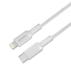4smarts - 4smarts USB-C to Lightning Kabel RapidCord 1.5 m - Vit