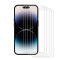 Joyroom - Joyroom iPhone 14 Skrmskydd i Hrdat Glas 2.5D (5 Pack)