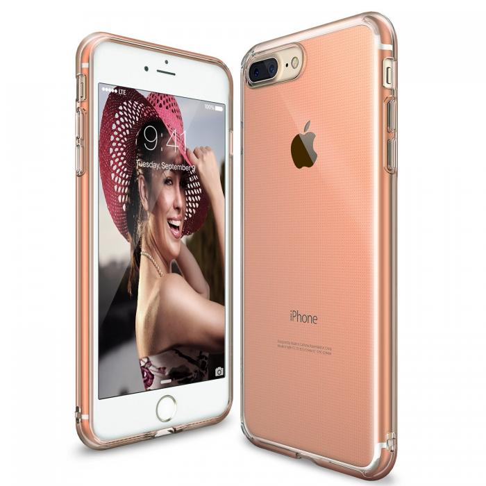 Rearth - Ringke Weightless as Air Skal till Apple iPhone 7 Plus - Rose Gold