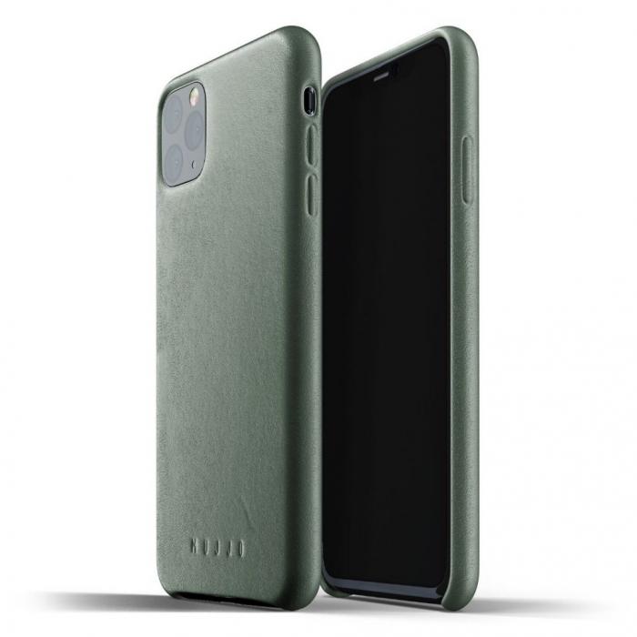 UTGATT1 - Mujjo Full Leather Case fr iPhone 11 Pro Max - Slate Green